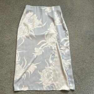 Babaton | Midi Floral Skirt